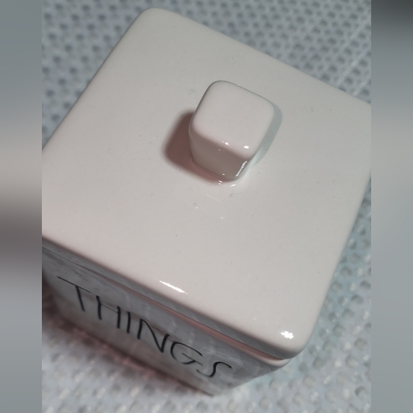 RAE DUNN EUC THINGS JAR CANNISTER - Picture 2 of 5